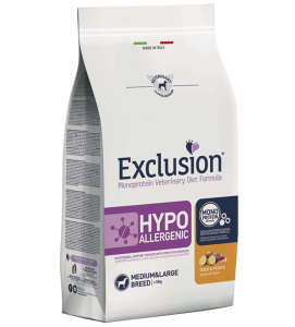 Exclusion - Veterinary Diet Canine - Hypoallergenic - Medium/Large - 2kg
