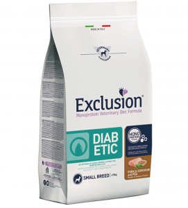 Exclusion - Veterinary Diet Canine - Diabetic - Small - 2kg