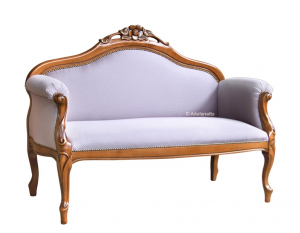 Sofa 2 Sitze im klassischen Stil Fleur
