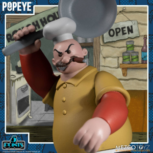 Popeye 5 Points: POPEYE CLASSIC DELUXE BOX SET by Mezco Toys