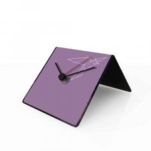 Orologio da tavolo con calendario perpetuo Totem Bird 10x10x10 cm