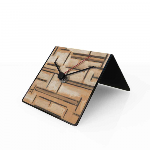 Orologio da tavolo con calendario perpetuo Mondrian 10x10x10 cm