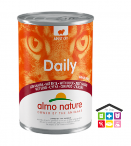 Almo Nature Daily Grain Free Recipe Con Anatra 0,400g