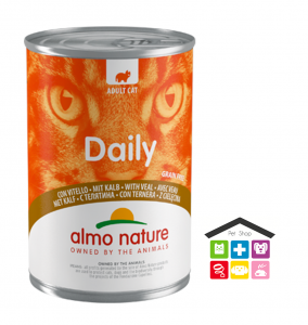 Almo Nature Daily Grain Free Recipe Con Vitello 0,400g