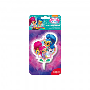 Shimmer & Shine Decorative Candle for Cakes
