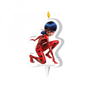 Candela compleanno Miraculous - Lady Bug 2D