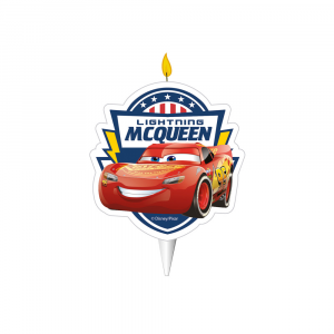 Candela decorativa personaggio Cars - McQueen