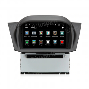 ANDROID 10 autoradio navigatore per Ford Fiesta 2013-2017 GPS DVD USB SD WI-FI Bluetooth Mirrorlink