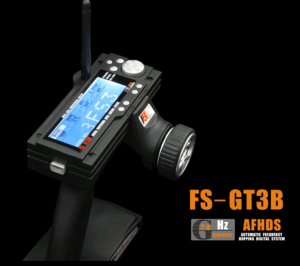 Trasmittente GT3B con display 3ch 2,4Ghz