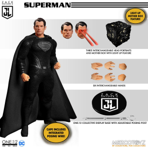 *PREORDER* Zack Snyder’s Justice League: DELUXE STEEL BOX SET by Mezco Toys