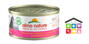  Almo Nature HFC Jelly Salmone e Pollo 0,70g