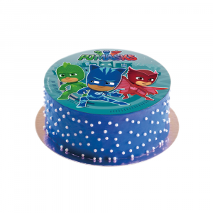 Disco decorativo per torte - Eroi PJ Mask Super Pigiamini 