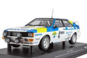 Audi Quattro Blomqvist Cederberg Winners International Swedish Rally 1982 1/18 Minichamps