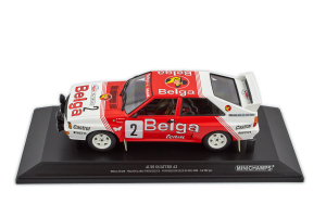 Audi Quattro A2 Belga Team Waldegaard Thorzelius Winners Boucles De Spa #2 1985 1/18 Minichamps