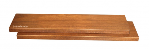 Mensola in legno con fissaggio a muro - 60 cm