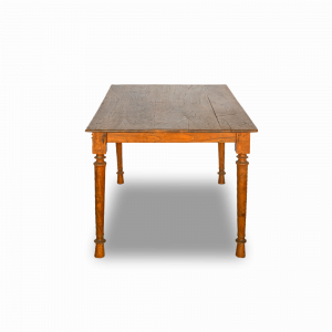 Tavolo / Scrivania in legno di teak con cassetto centrale