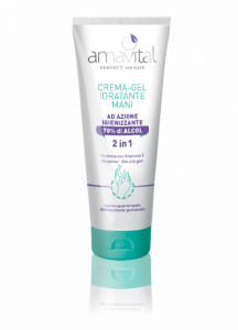 Amavital Crema gel – Idratante mani ad azione igienizzante