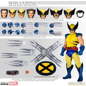Marvel Universe: WOLVERINE (Deluxe Steel Box Edition) by Mezco Toys
