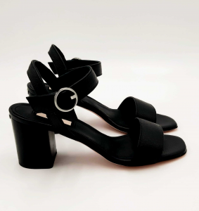 Sandali con tacco nero Liu Jo