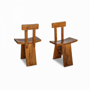 Sedia in legno di teak balinese 