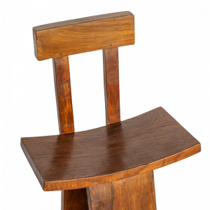 Sedia in legno di teak balinese 