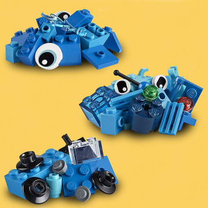 LEGO Classic 11006 - Mattoncini Blu Creativi da Costruzione