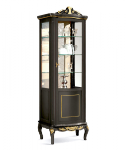 Display cabinet “Dark and Gold”