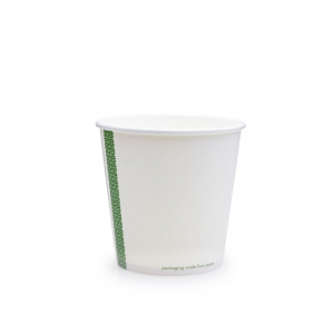 Ciotole asporto zuppe in cartoncino - 650ml serie green stripe - Main view - small
