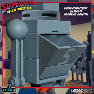 Superman 5 Points: SUPERMAN – THE MECHANICAL MONSTER DELUXE BOX SET (1941) by Mezco Toys