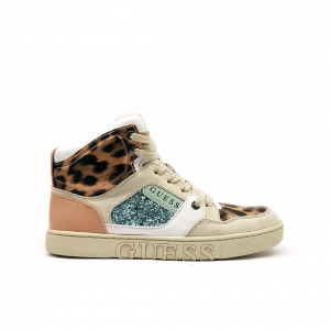 Sneakers alte animalier/multicolor Guess (*)