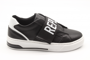 Replay sneaker nera con strappo