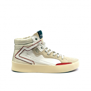 Sneakers alte bianchi sporco Guess