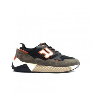 Sneaker nero/grigio/arancio Replay
