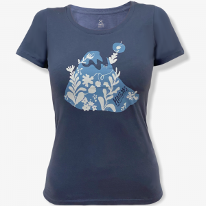 Haglöfs - T-shirt MIRTH Q Blu