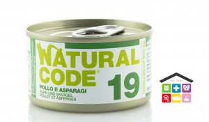 Natural code 19 POLLO E ASPARAGI 0,85g