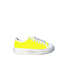 Sneakers gialla rifrangente Barque