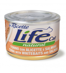 Life Cat - Natural - Le ricette - 150g x 6 lattine