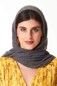  Women's anthracite cape | Women's ethnic accessories online