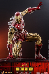 *PREORDER* Marvel The Origins Collection Comics: IRON MAN 1/6 by Hot Toys