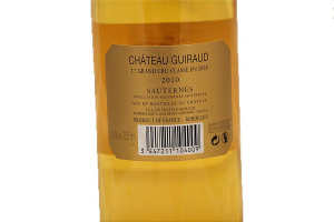 Vino Bianco Sauternes Premier Grand Cru Classé Chateau Guiraud 2015