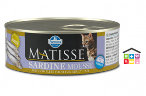 Farmina MATISSE mousse sardine - 0,300g