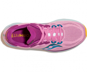 Scarpe da Running Saucony Ride 14 per Donna Corsa yoga Ammortizzate Neutre Pink