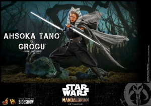*PREORDER* Star Wars – The Mandalorian: AHSOKA TANO & GROGU 1/6 by Hot Toys
