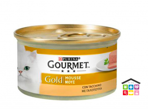 PURINA | GOURMET GOLD - Mousse / Gusto: Tacchino - 85gr