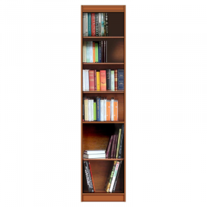 Librería modular ahorra espacio alta y estrecha