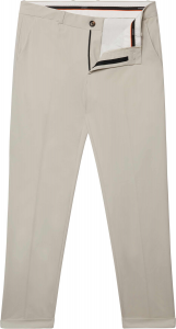 Pantalone Chino beige in tessuto tecnico stretch