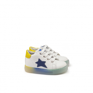 Sneakers bianche/multicolor Falcotto