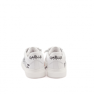 Sneakers bianche con logo Gaelle Paris