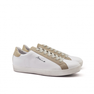 Sneaker bianca/beige Méliné