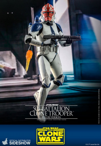 Star Wars – The Clone Wars: 501st Battalion CLONE TROOPER (Deluxe) 1/6 by Hot Toys